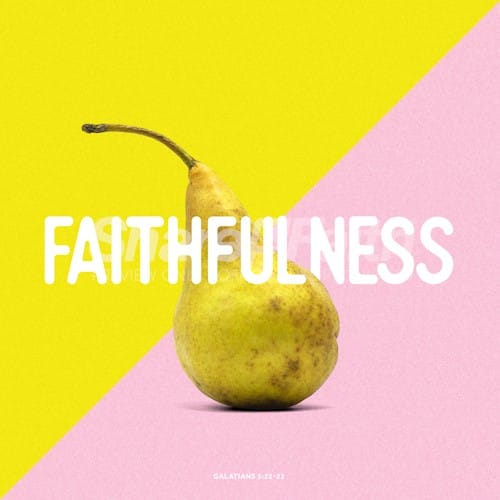 The Fruit of Faithfulness Social Media Graphic