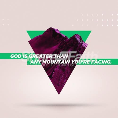 God Is Greater Social Media Image