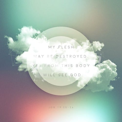I Will See God Church Social Graphic