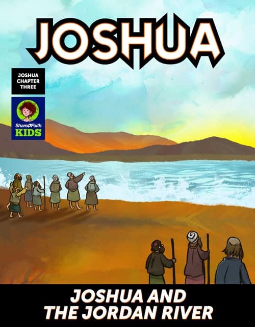 Joshua 3 Crossing the Jordan River Digital Comic