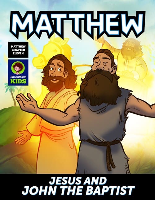 Matthew 11 Jesus and John the Baptist Digital Comic