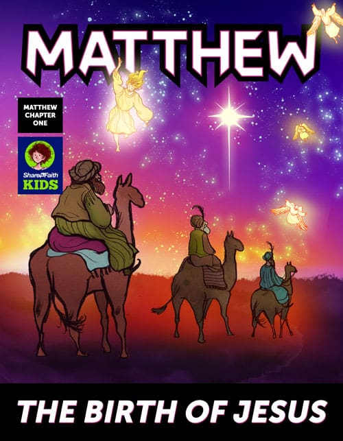 The Birth of Jesus Digital Bible Comic