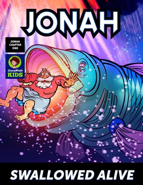 Jonah 1 Swallowed Alive Digital Comic Book