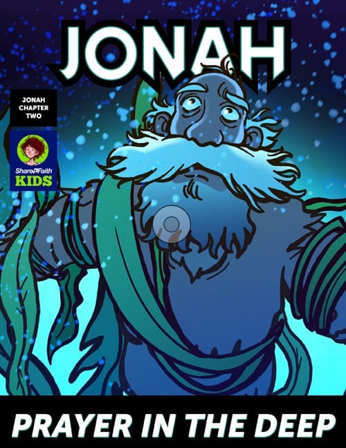 Jonah 2 Prayer in the Deep Digital Comic Book