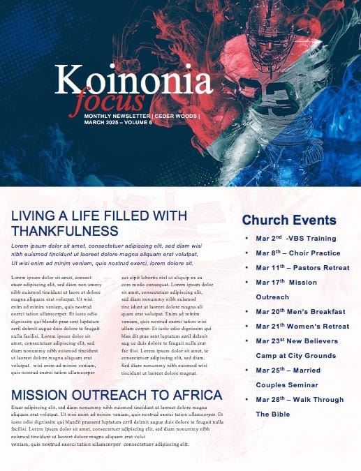 Super Sunday Church Media Newsletter