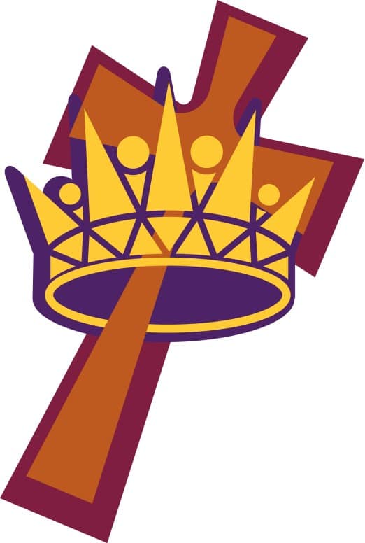 Crown and Cross Graphic