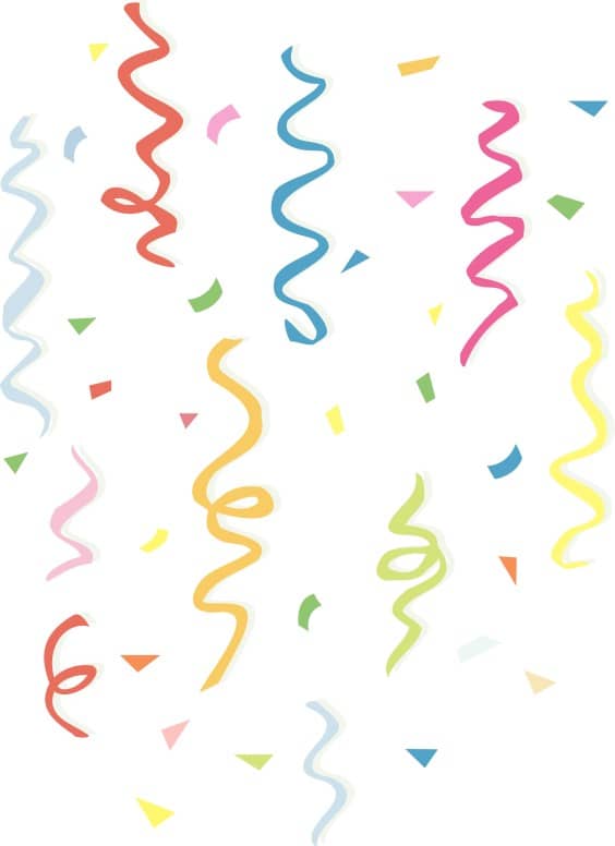 Ribbons and Confetti