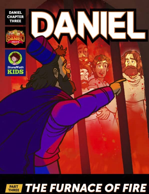 Daniel 3 The Furnace of Fire Digital Comic