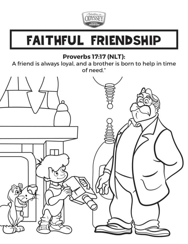 Faithful Friendship Adventures In Odyssey
