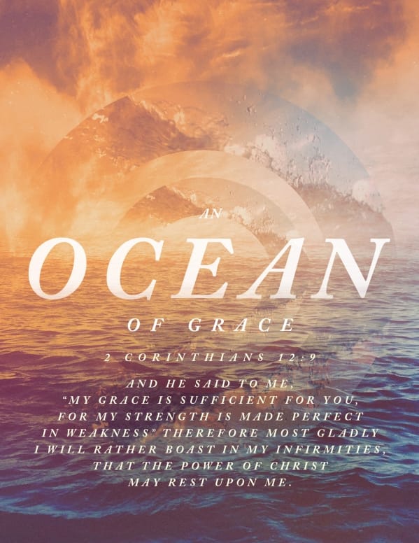 Ocean Of Grace Church Flyer Template