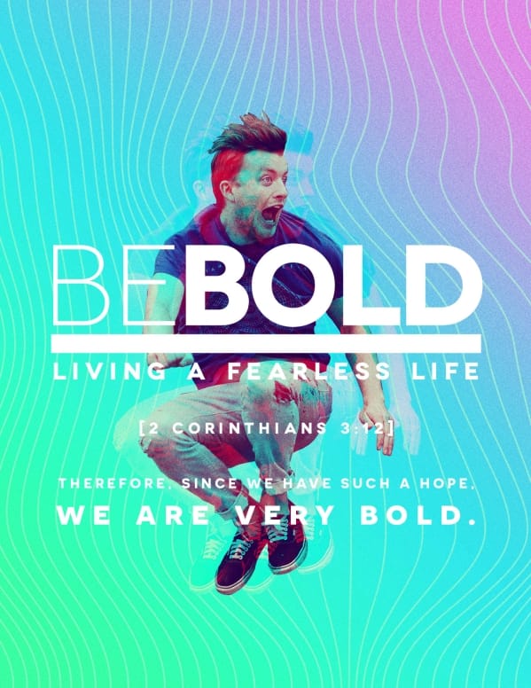 Be Bold Church Flyer Template