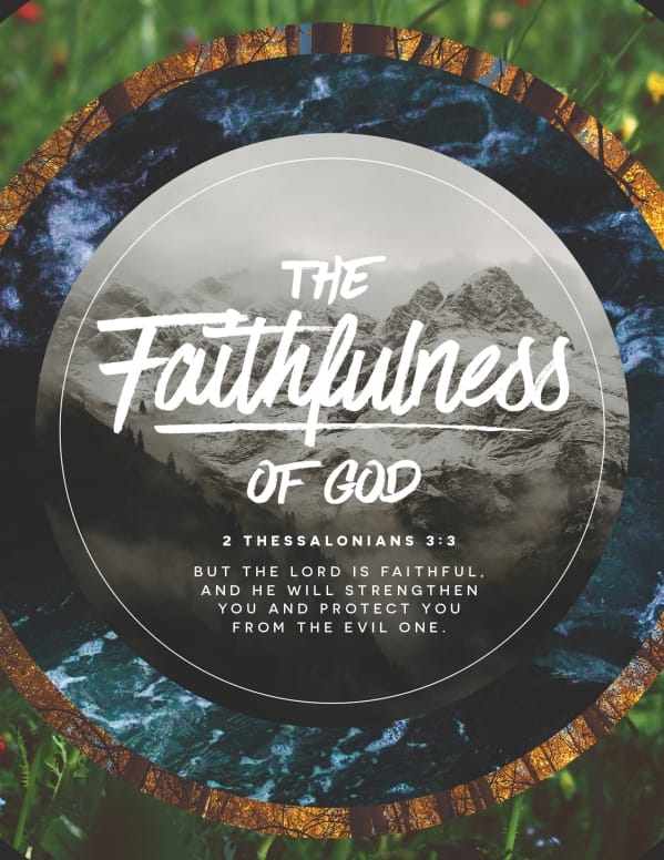 Faithfulness Of God Church Flyer Template