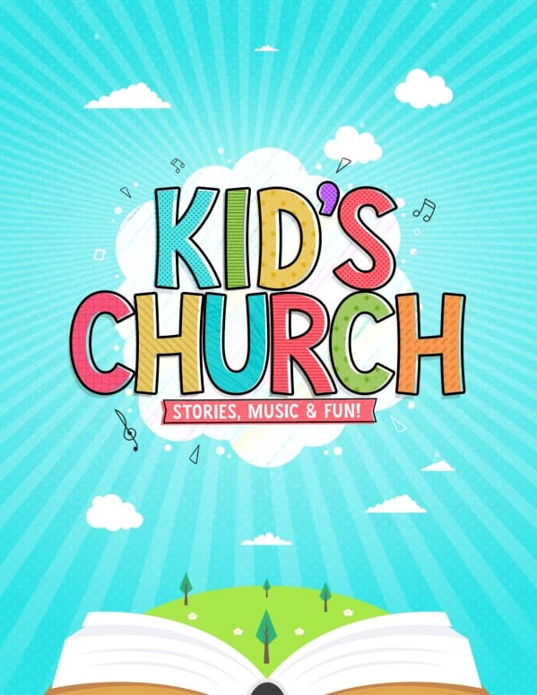 Kid's Church Service Flyer Template