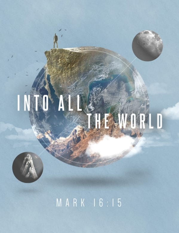 Into All The World Church Flyer