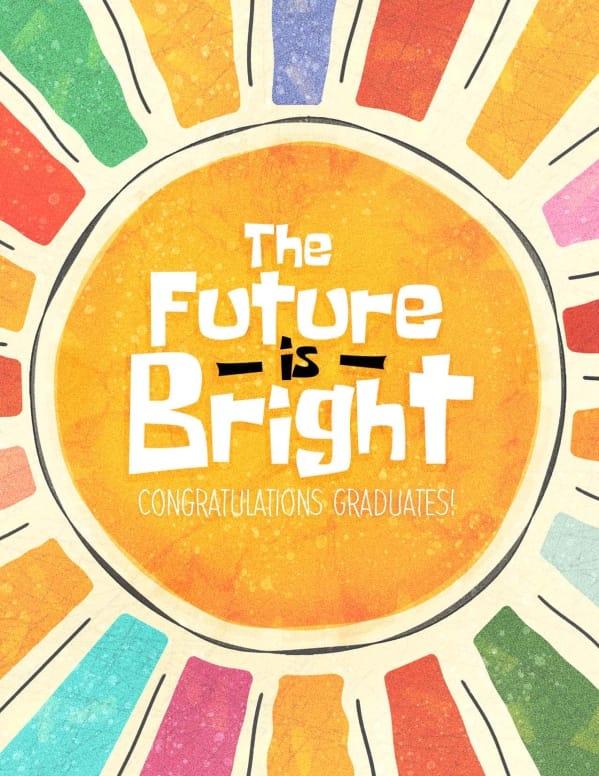 Future Is Bright Church Graphics Flyer