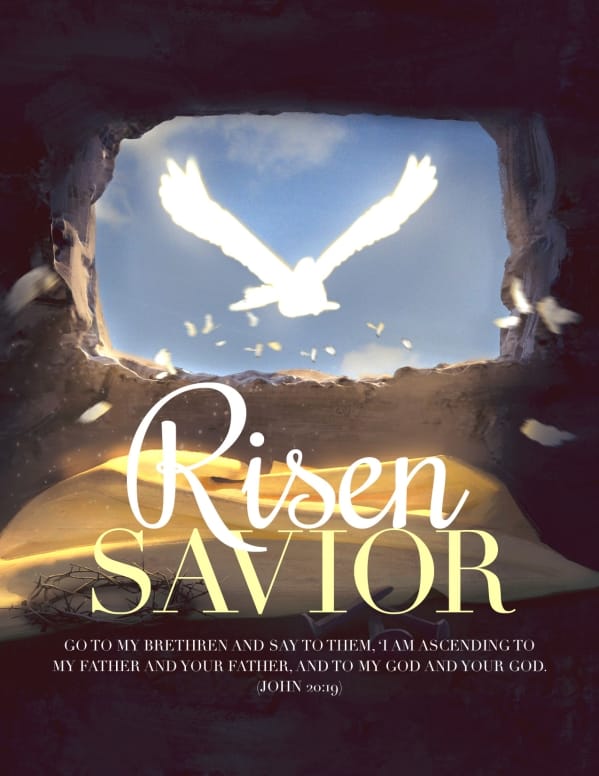 Risen Savior Easter Flyer