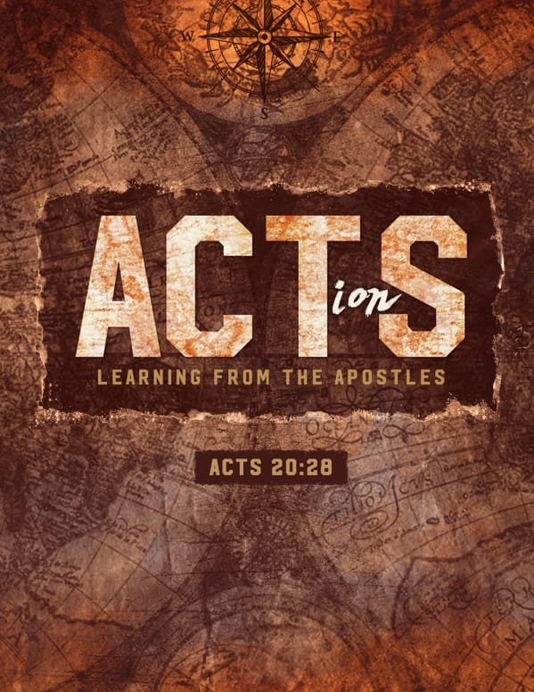 Acts Of The Apostles Church Flyer