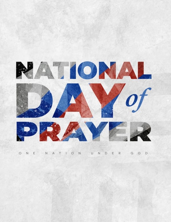 National Day Of Prayer Nation Church Flyer