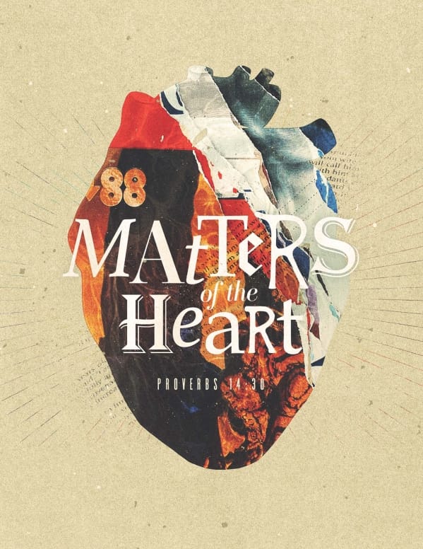 Matters of the Heart Church Flyer
