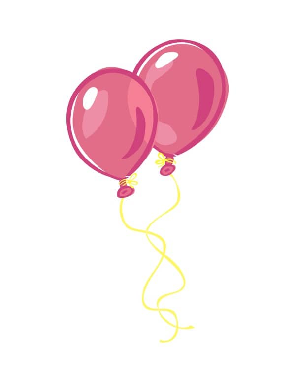 Colorful Pink Balloons