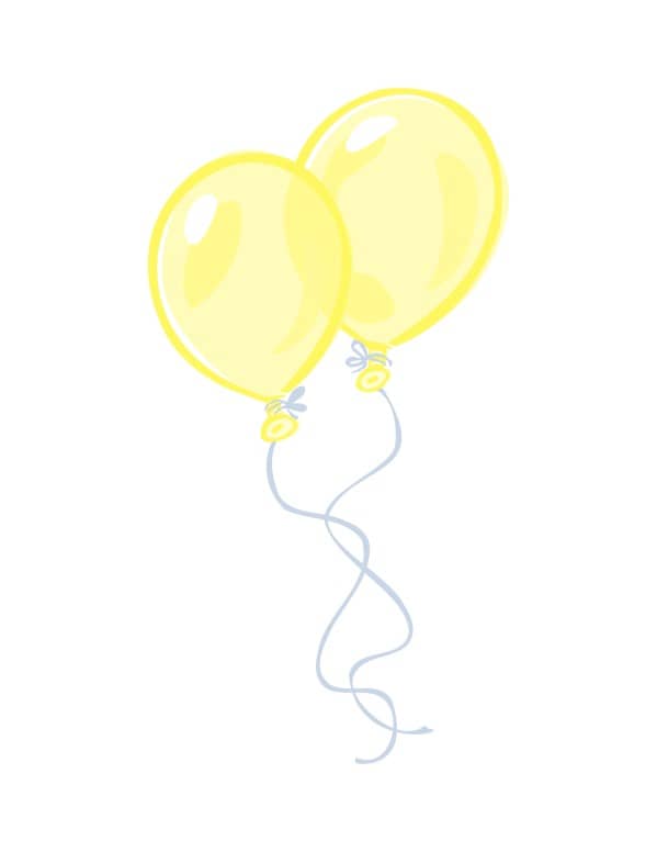 Pastel Baby Balloons