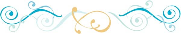 Colorful Christian Fish Page Accent