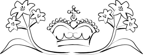 Crown with Flowers