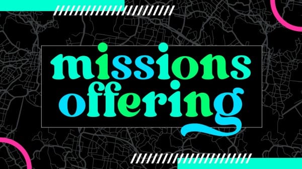 Missions Offering Church Title Graphics