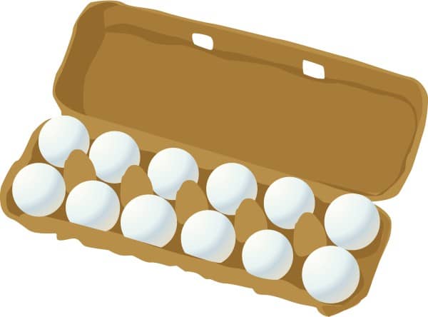 Dozen Eggs Carton