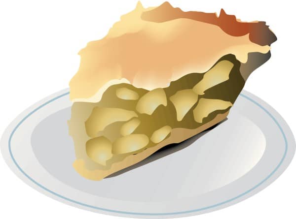 Slice of Homemade Apple Pie