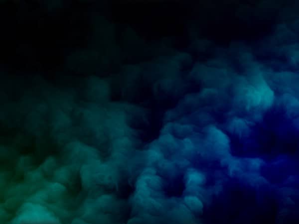 Aqua Abstract Clouds Worship Background