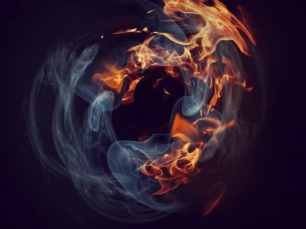 Wind and Fire Pentecost Worship Background