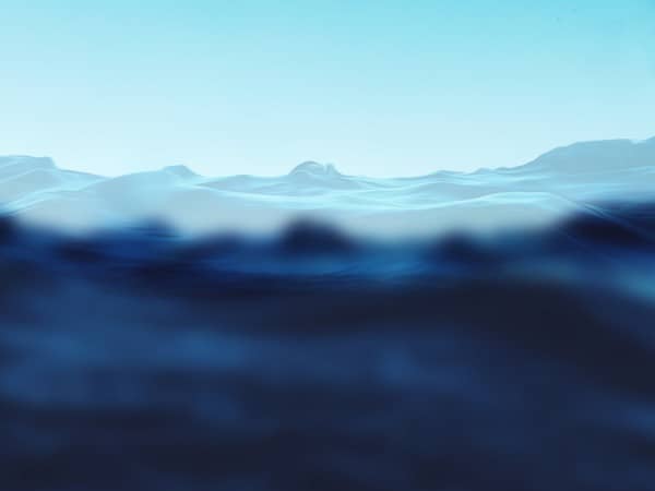 Rising Ocean Tide Worship Background