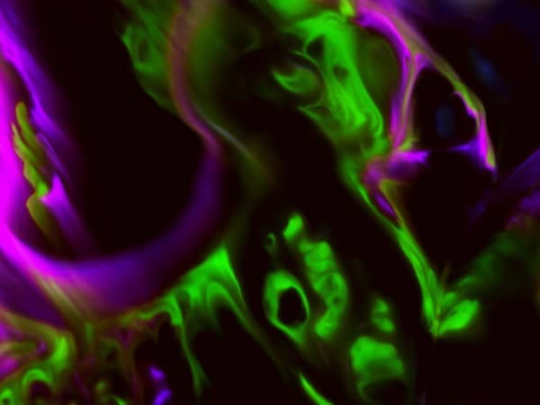 Abstract Galaxy Neon Worship Background