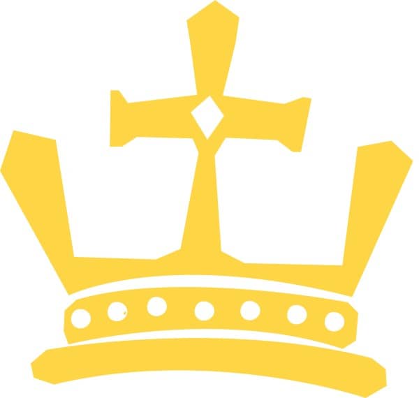 Golden Crown with Gems