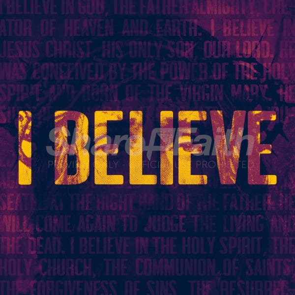 I Believe Creed Social Media Graphic