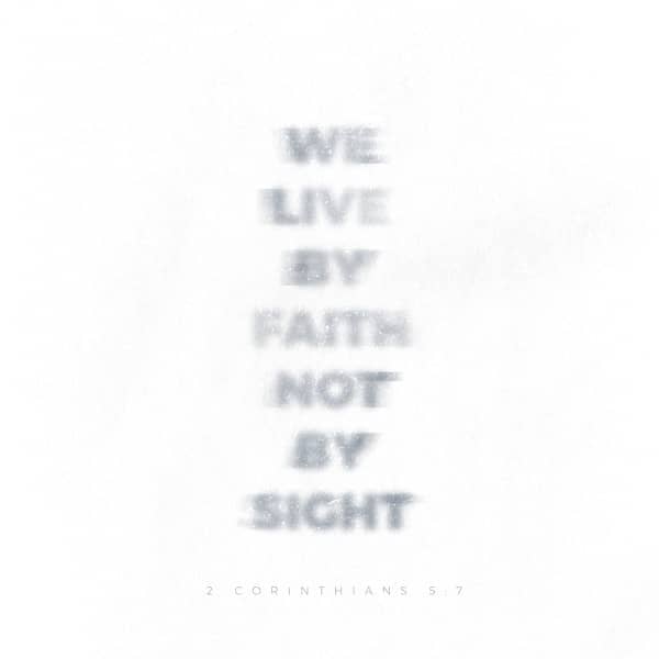 Faith Blurry Social Media Graphic