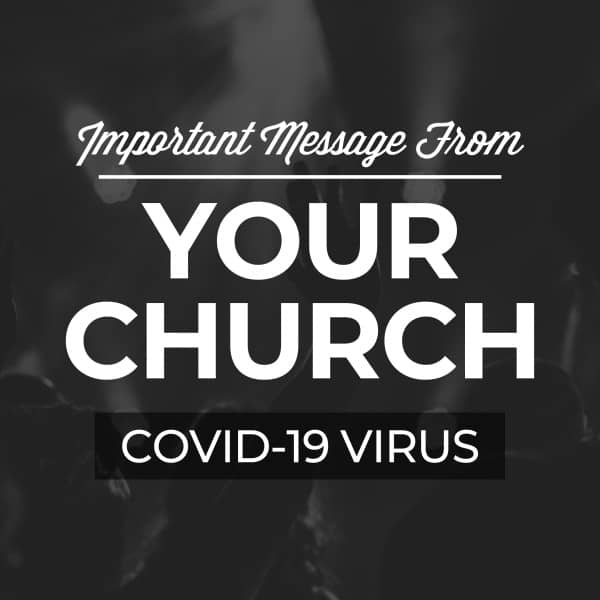 Coronavirus (COVID 19) Announcement Slides