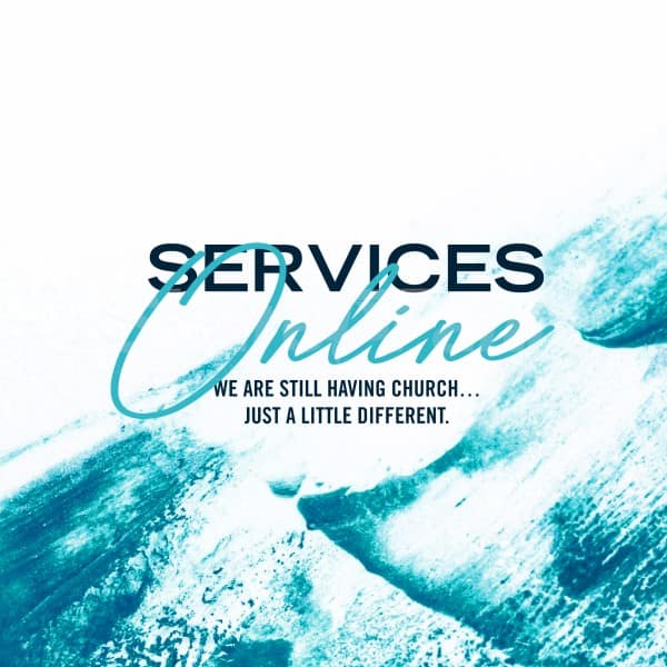Online Church Services Social Media Graphic