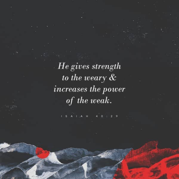 Strength And Power Social Media Graphic