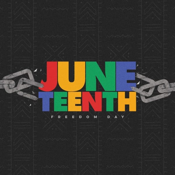 Juneteenth Freedom Social Media Graphic