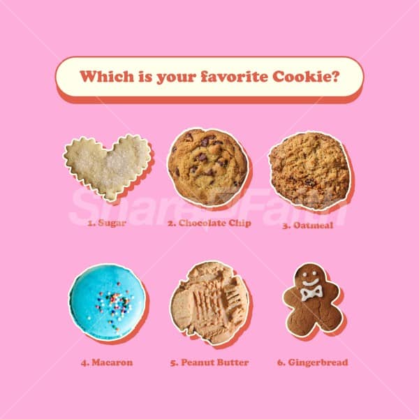 Favorite Cookie Social Graphics