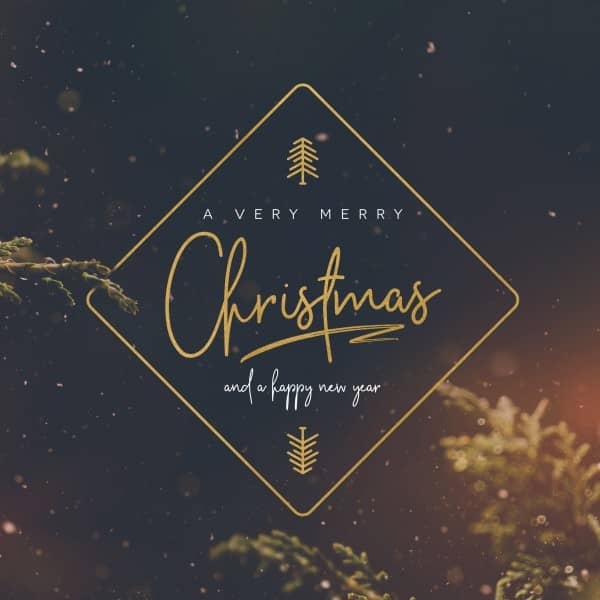 Very Merry Christmas Church Social Media Graphic