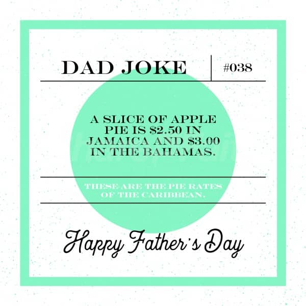 Dad Joke Pie Social Media Graphic