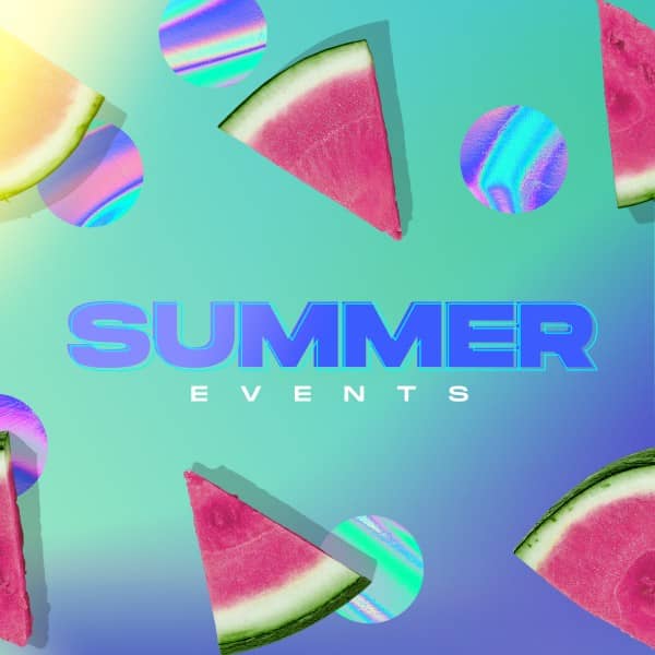 Summer Watermelon Social Media Graphic