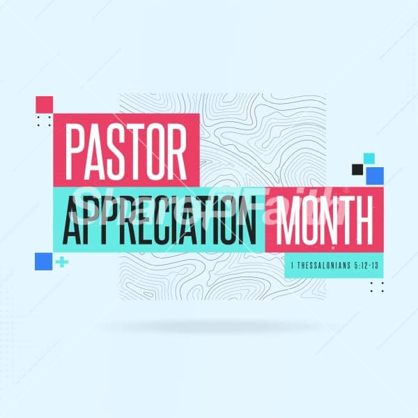 Pastor Appreciation Social Media Graphics 2022