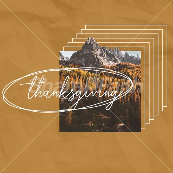 Thanksgiving 1: Social Graphics
