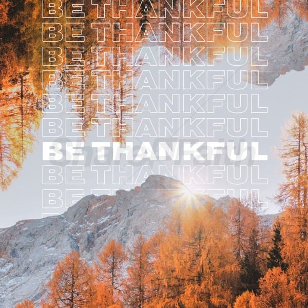Be Thankful 2: Social Graphics
