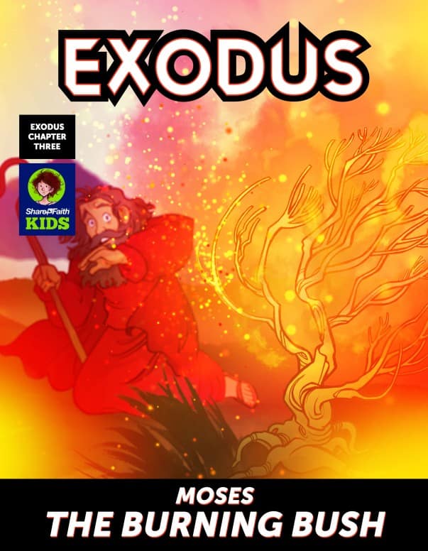 Exodus 3 Moses The Burning Bush Digital Comic