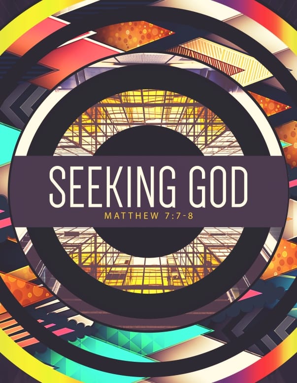 Seeking God Church Flyer Template